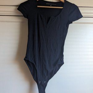 Aerospostale V-Wire Bodysuit black XS